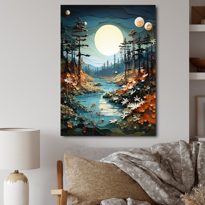 Fairlight Canada Canadian Wilderness This, H 40 po x l 30 po x P 1,5 po, Toile tendue