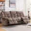 Canapé inclinable manuel avec dossier large de 83,1 po de largeur Edilmar-377897668