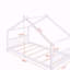 Lit simple en bois, blanc-684293225-684293226