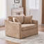 Chaise d'appoint de style campagnard avec coussins amovibles pour le salon et le bureau-133995913