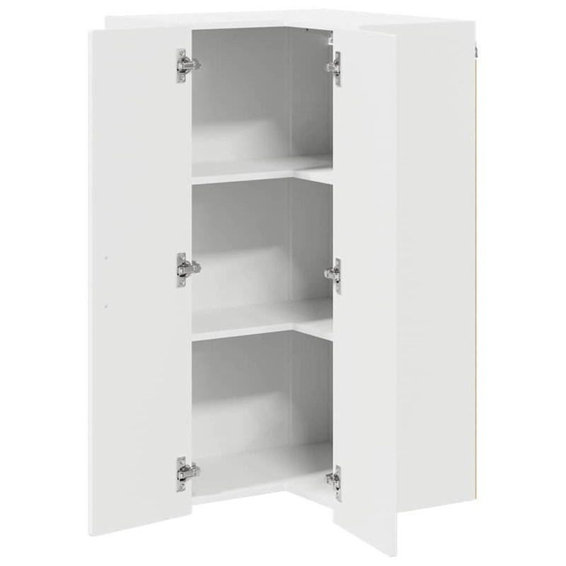 Vidaxl Oven Cabinet Kitchen Cabinet Oven Unit Oven Base Unit Engineered Wood, White