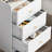 3 Drawer Nightstand With USB-617285426