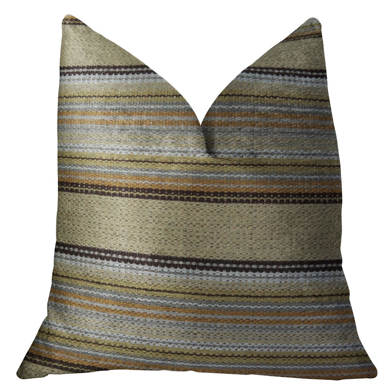 Oreiller luxueux fait à la main Lexington Park, 20 po x 26 po, Coussin lombaire