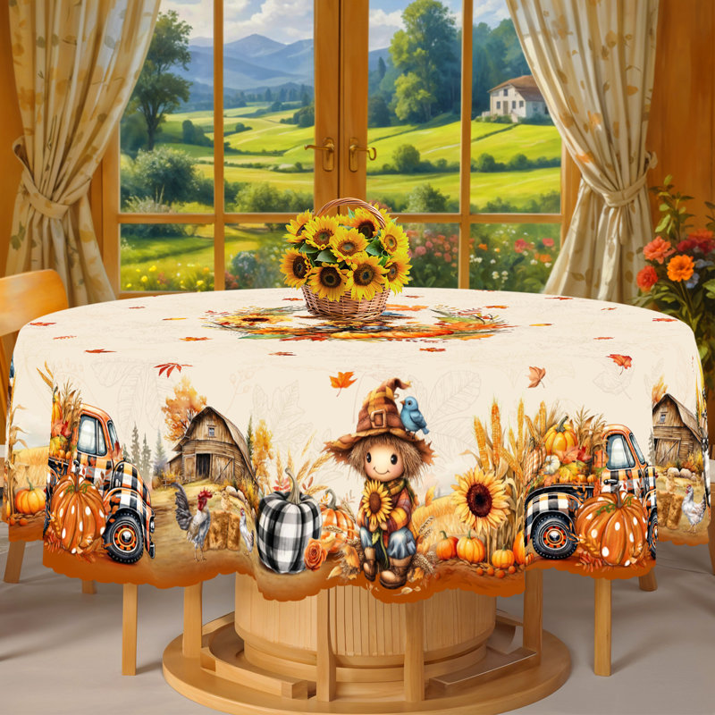 Nappe automne-hiver 152x152cm, 59,84 po rond
