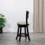 Tabouret pivotant de 24 po de hauteur comptoir, tissu beige-1528814025-1528814027