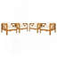 Fauteuil club d'extérieur en bois d'acacia-1425513177
