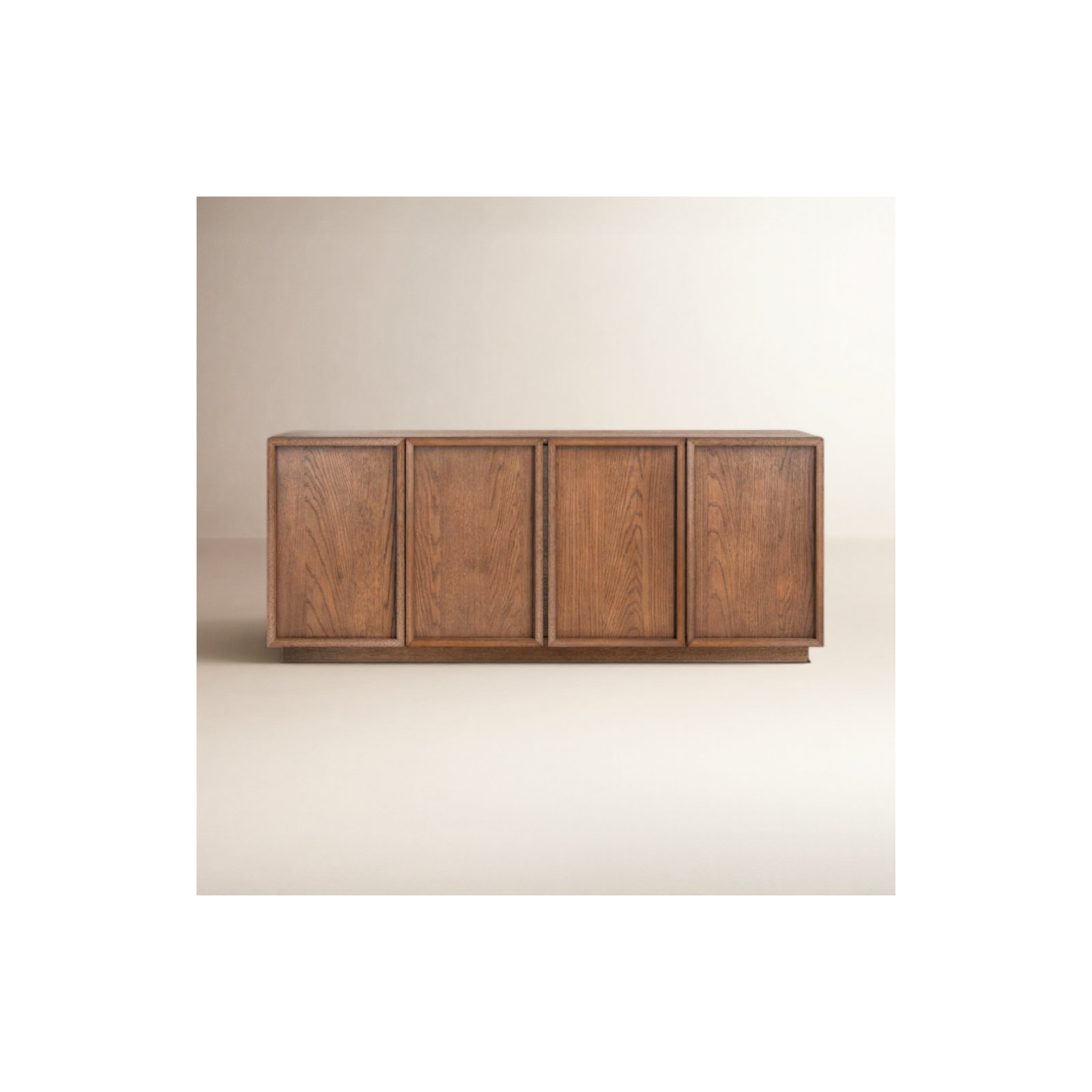 Hudson 58" TV Stand, Medium Oak
