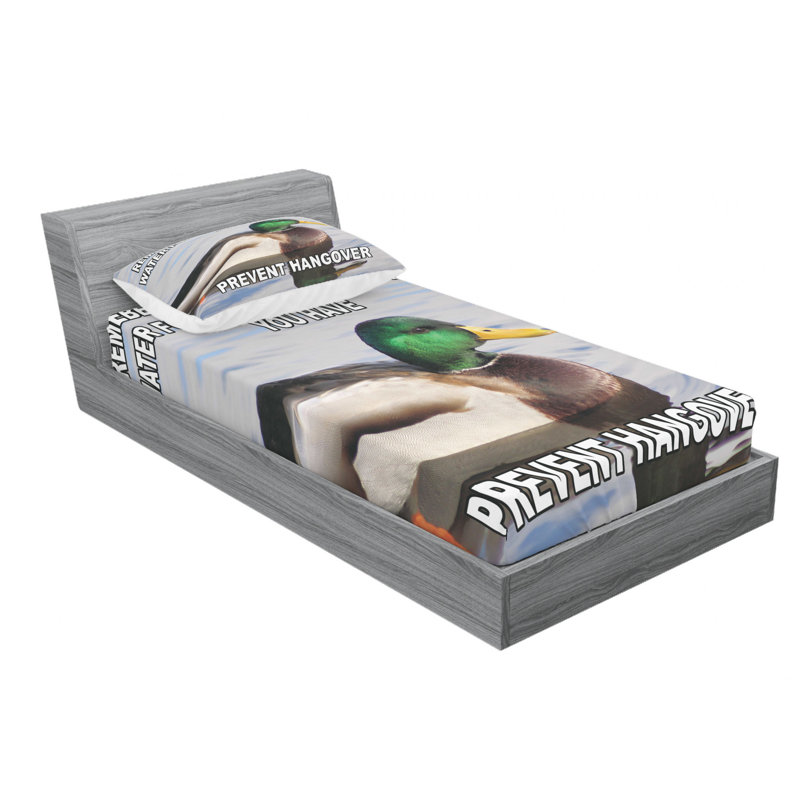 Microfiber Sheet Set, Twin Sheet Set with 1 Pillowcase