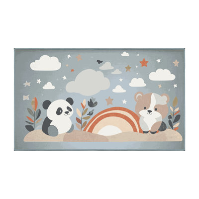 Tapis pour enfants East Urban Home