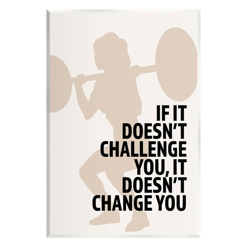 Art mural, "Motivation" par Victoria Barnes, H 15 po x l 10 po x P 0,5 po