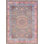 Khotan Hand Knotted Wool Geometric Area Rug in Gray/Rose