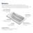 Mariposa 66" x 36" Air Acrylic Bathtub-44901987