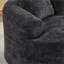 Causeuse incurvée, petit canapé en chenille avec 3 coussins, canapé profond pour appartement, salon, aucun assemblage requis-1457578716