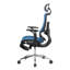 Chaise de bureau ergonomique en filet avec accoudoirs 5D et repose-pieds rétractable-133429480