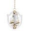 Lustre géométrique unique à 4 lumières Arietta-22712065-22712066