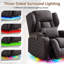 Fauteuil inclinable électrique avec chaleur et massage Wall-1311663760