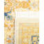 Tapis sable / bleu / blanc traditionnel noué à la main de conception unique 8 pi 2 po x 10 pi 2 po Keller