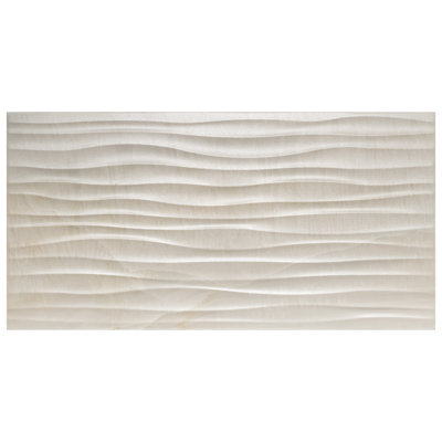 Deco Dubai 13" x 25" Porcelain Stone Look Wall Tile