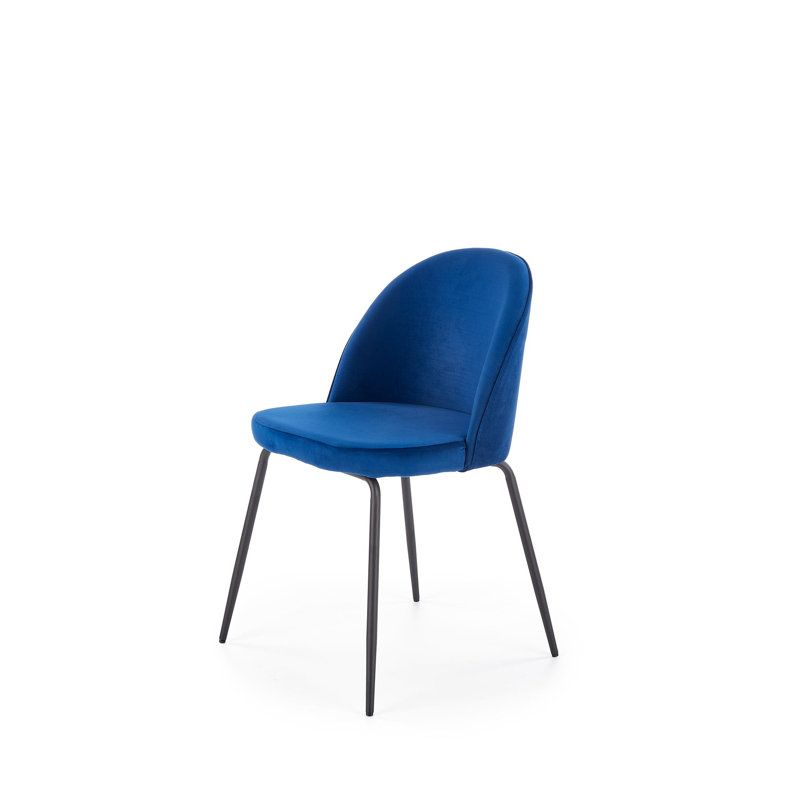 Kalmar 48cm H Velvet Upholstered Side Chair
