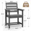 Ensemble de salle à manger rectangulaire d'extérieur résistant aux intempéries L 66,9 "L 66,9" Reata-560812730