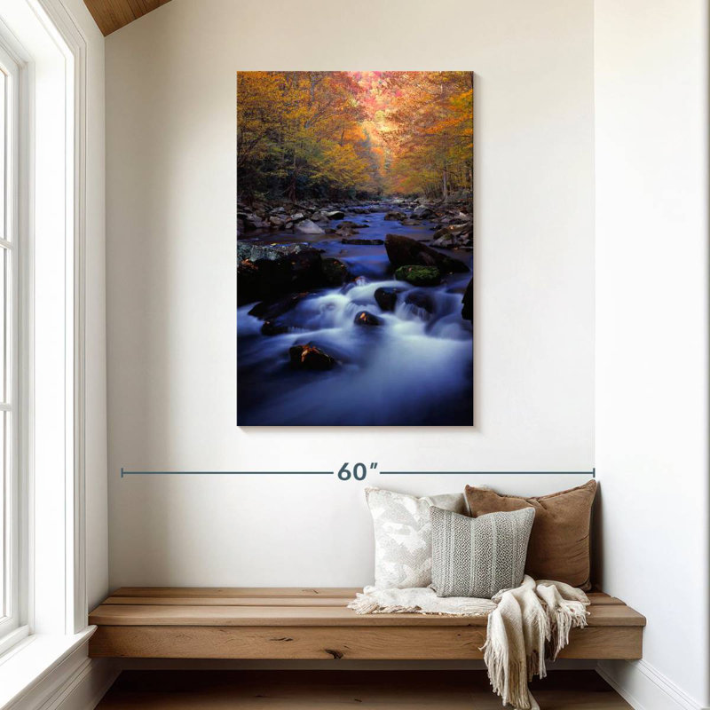 Alvord Smoky Mountain River, H 45 po x l 30 po