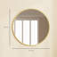 Aluminium Round Mirror