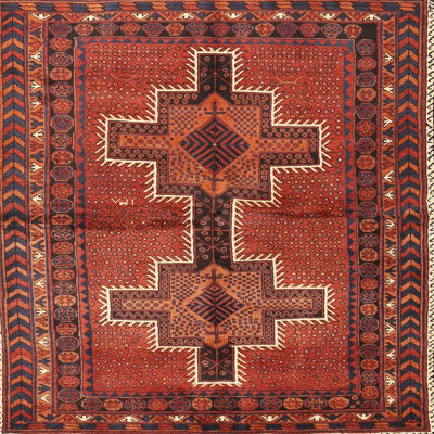 Tapis rouille Plaskitt Southwestern