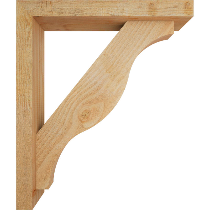 Support Funston Block avec support décalé, 26 x 22, Sapin Douglas de l 4 po (scié brut)