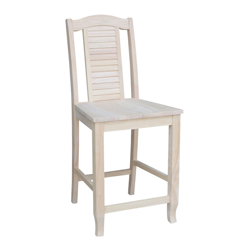 Tabouret de comptoir 24 po Aveanna, Sans finition / prêt à finir