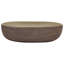 Alpen Home Gerome 59mm L x 40mm W Sand/Brown Ceramic Oval Sink