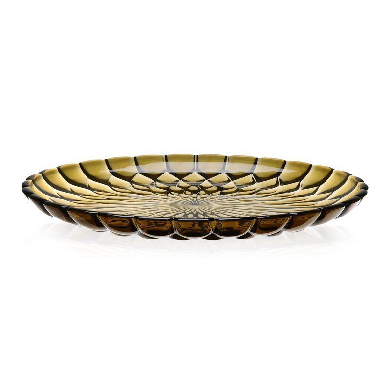 Jelly Acrylic Dinner Plate, Green