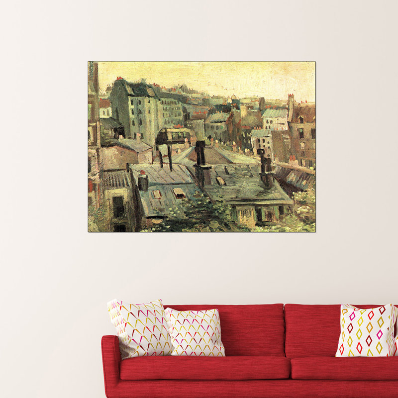 Vincent Van Gogh - No Frame Painting on Wood, 90cm H x 120cm W x 1.8cm D