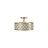 Chalea Fabric Semi Flush Mount-2021540632