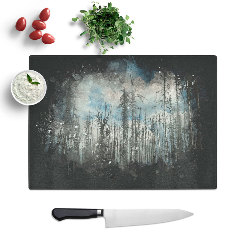 Winter Forest Vol.2 Chopping Board, 28.5cm W x 39cm L