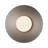 Nial 10-in Gray/Gold Dimmable LED Semi-Flush Mount
