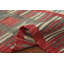 Tapis géométrique tissé à la main Kilim 9 x 12