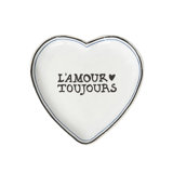 L'amour Toujours 7" Heart Tray