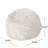 Modern 3 Foot Faux Fur Bean Bag  White Color