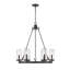 Lustre d'extérieur à 6 lumières H 33,25 po Sheniece-1645386876