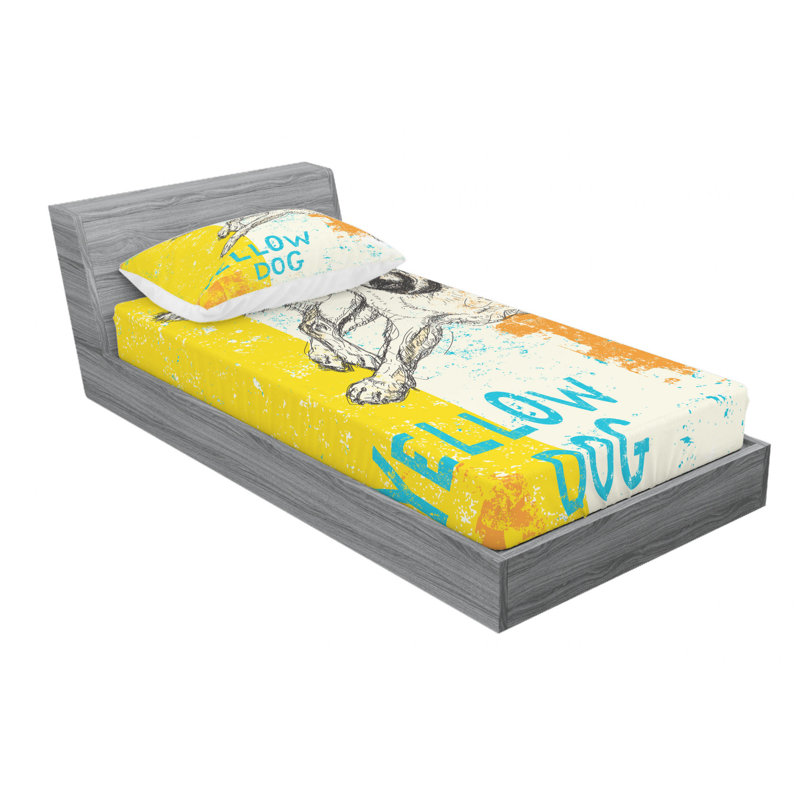 Microfiber Sheet Set, Twin XL Sheet Set with Fitted Sheet