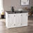 Damiani 50.25 " W Kitchen Island