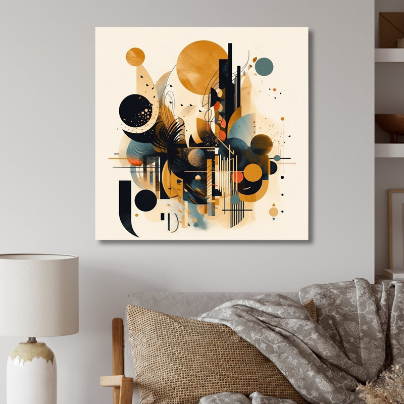 «Captivating Abstractions I», décoration murale, H 16 po x l 16 po x P 1 po