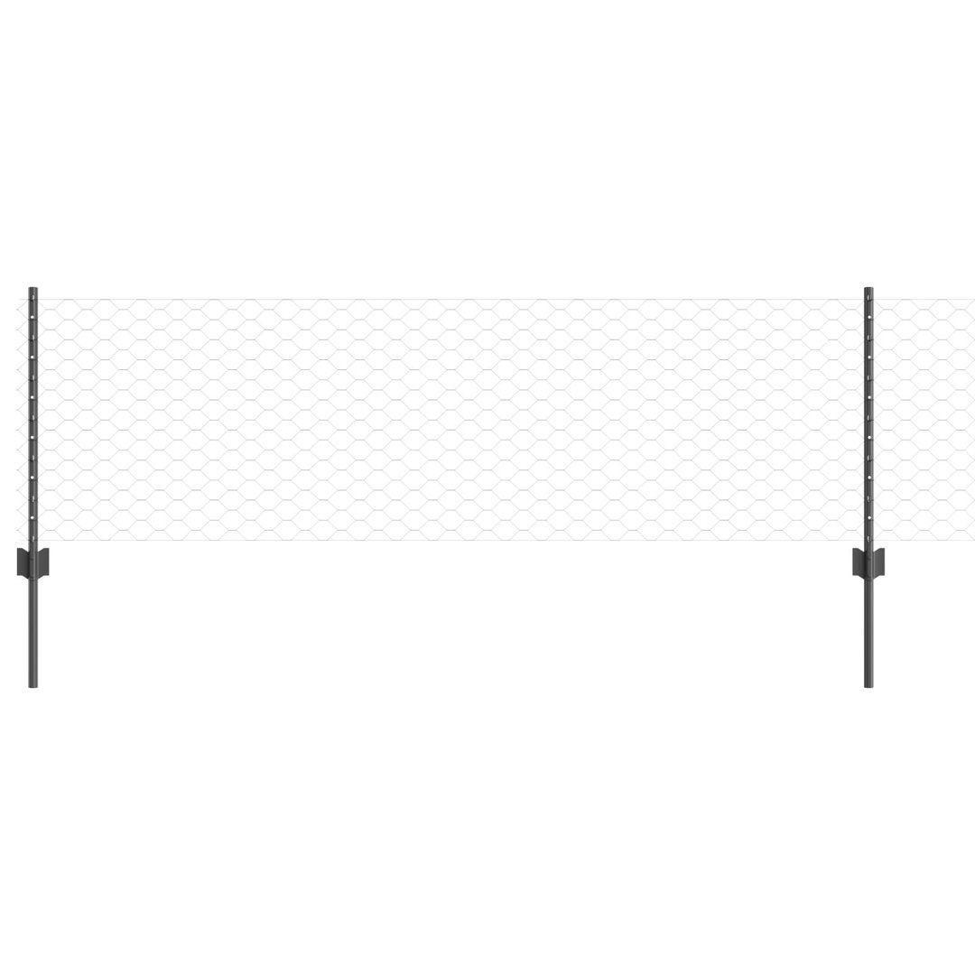 60cm H x 2500cm W Steel Fencing Kits