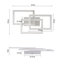 Azuolas LED Flush Mount