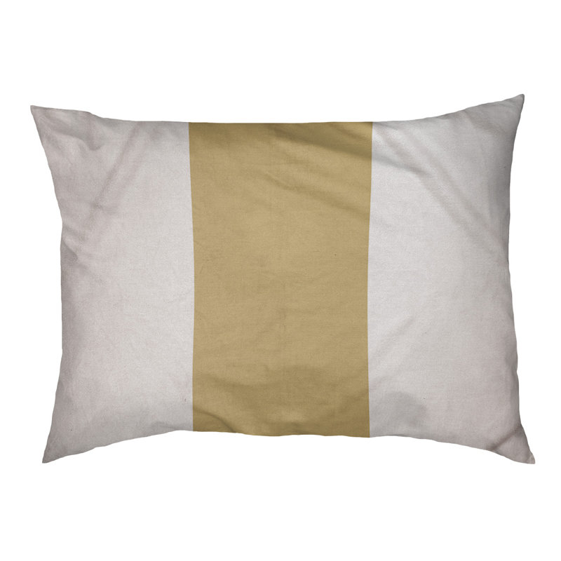 Coussin d'extérieur pour chien Florida Tribe, Moyen (l 40 po x P 30 po x H 6,5 po), White/Gold/White