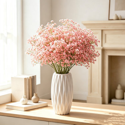 Bouquet de mariage synthétique ciel étoilé 10 tiges de fleurs pour vase Vase Home Garden Table maîtresse salon Farmhouse Decor fleurs artificielles