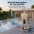 105,000 Btu Propane Pool & Spa Heater, Fast Heating For Above Ground Pools & Hot Tubs, Portable With Digital Thermostat & Wheels