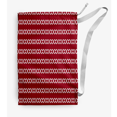 Sac à linge géométrique