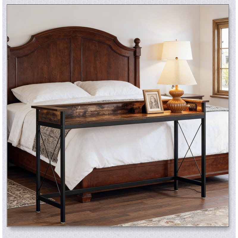 Couch Table With Electrical Outlet,Console Table,Bedside Table