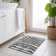 Premium Machine Washable Kishonna AMF42 Gray Rug